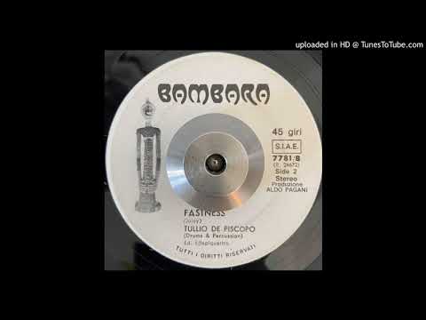 Tullio De Piscopo — Tullio De Piscopo - Fastness (Bambara) 1973 - ITALIAN PSYCH GARAGE PERCUSSION DRUM BREAKS