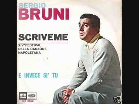 Sergio Bruni — Sergio Bruni - Scriveme