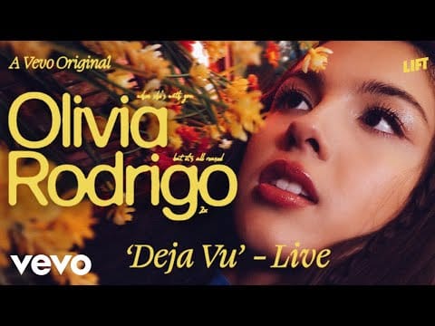 Olivia Rodrigo — deja vu (Live Performance) | Vevo LIFT