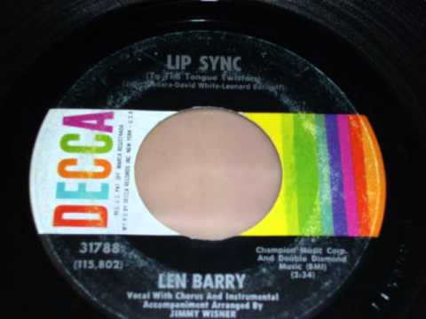 Len Barry — Len Barry - Lip Sync