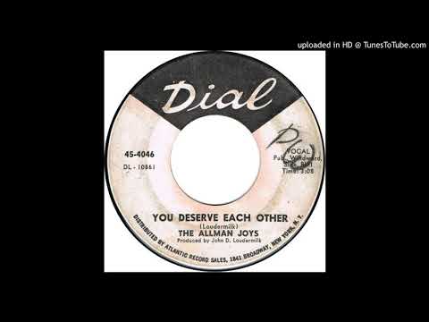 The Allman Joys — Allman Joys - You Deserve Each Other