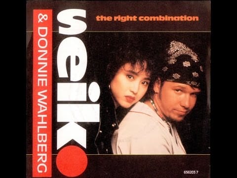 松田聖子 (Seiko Matsuda) — Right combination Duet, seiko matsuda & donnie warlhberg With Lyrics