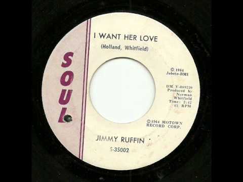 Jimmy Ruffin — JIMMY RUFFIN -  I WANT HER LOVE