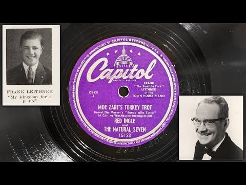 Red Ingle And The Natural Seven — Red Ingle and The Natural Seven - Moe Zart's Turkey Trot ~1948