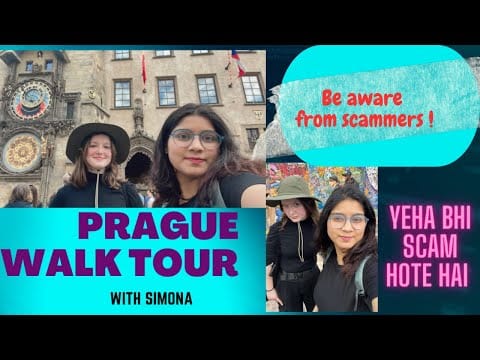 Christ B4 Everything — Be aware ! 🧐from scammers (Walk tour prague with Czech girl 👧 )