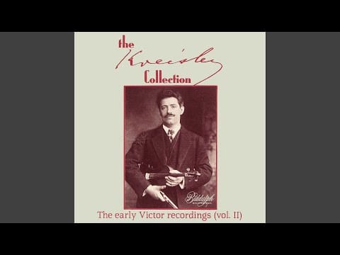 Fritz Kreisler — 8 Humoresques, Op. 101, B. 187: No. 7, Poco lento e grazioso (Arr. F. Kreisler for Violin &...