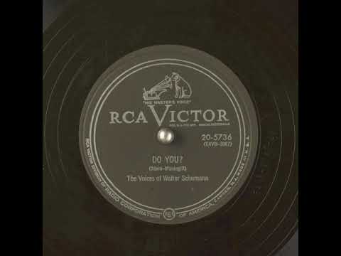 The Voices Of Walter Schumann — Do You? (1954) - The Voices Of Walter Schumann