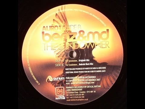 Benz & MD — Benz & MD ‎– The Sundowner (Gabriel Batz Mix)