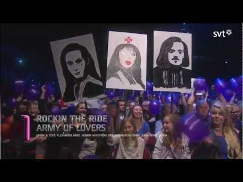Army Of Lovers — Army Of Lovers - Rockin' the Ride (Melodifestivalen 2013)