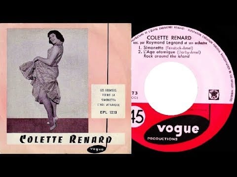 Colette Renard — COLETTE RENARD - L' Age Atomique ( Rock Around The Island ) 1956