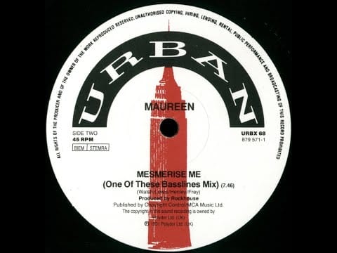 Maureen Walsh — Maureen - Mesmerise Me (One Of These Basslines Mix) 1991