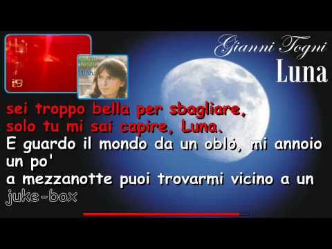 Gianni Togni — Gianni Togni - Luna