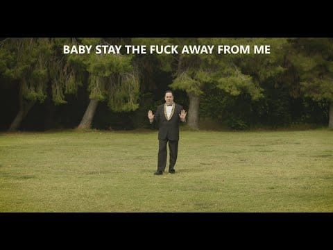 Richard Cheese & Lounge Against The Machine — Richard Cheese "Baby Stay The Fuck Away From Me" (2020)