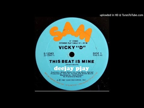 Vicky "D" — Vicky D - This Beat Is Mine