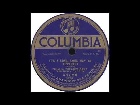 Prince's Band — Columbia A1620 – It’s A Long, Long Way To Tipperary – Prince’s Band