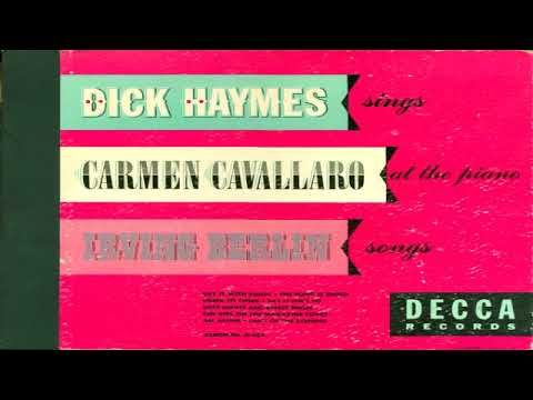Carmen Cavallaro — Dick Haymes, Carmen Cavallaro  Irving Berlin Songs 1948 GMB