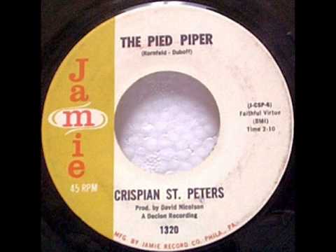 Crispian St. Peters — The Pied Piper by Crispian St. Peters on Mono 1966 Jamie 45.