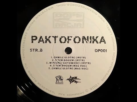 Paktofonika — Paktofonika - Chwile Ulotne (Instrumental) [Paktofonika]
