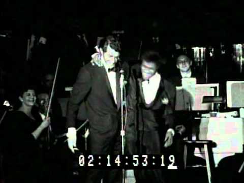 The Rat Pack — Frank Sinatra Sammy Davis Dean Martin at the 1960 Sands Summit 2nd Night 2