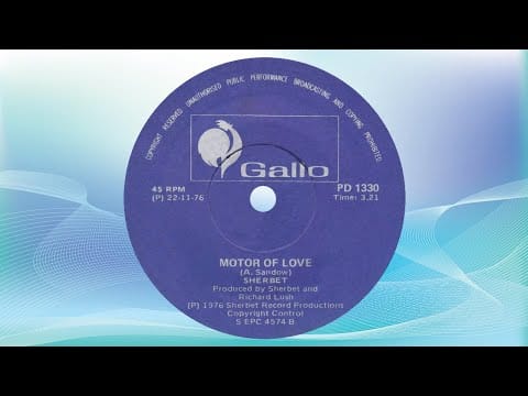 Sherbet — Sherbet - Motor of love