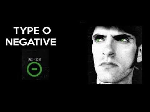 Type O Negative — TYPE O NEGATIVE Live Stuttgart 15 12 1991