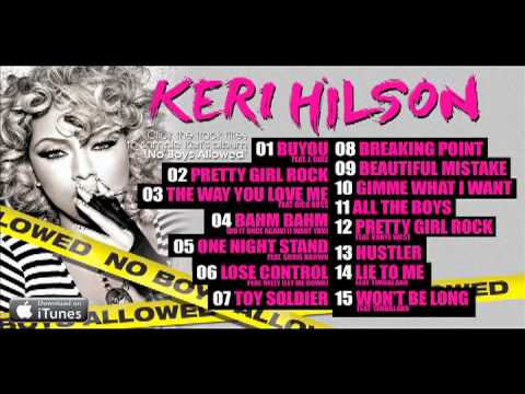 Keri Hilson — No Boys Allowed Album Sampler by Keri Hilson | Interscope
