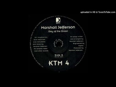 Marshall Jefferson — Marshall Jefferson - Day Of The Onion
