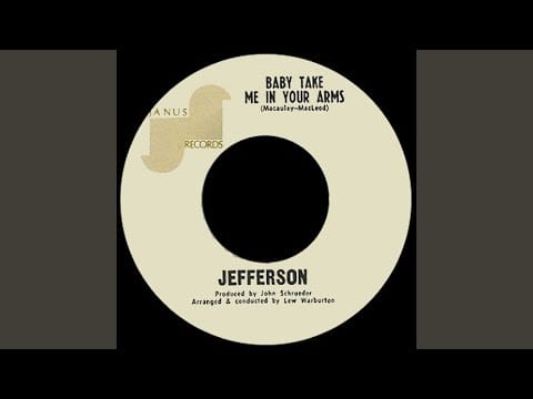 Jefferson (3) — Baby Take Me in Your Arms
