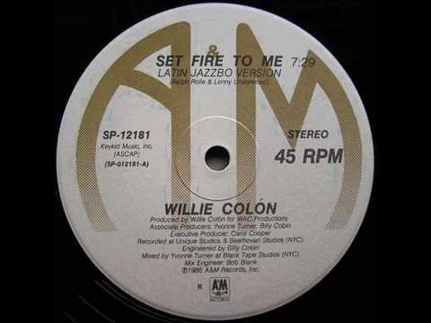 David Mancuso — Willie Colón - Set Fire To Me - (Yvonne Turner's Latin Jazzbo Mix)