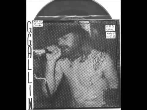 GG Allin — GG Allin & The Disappointments - Outlaw Scumfuc