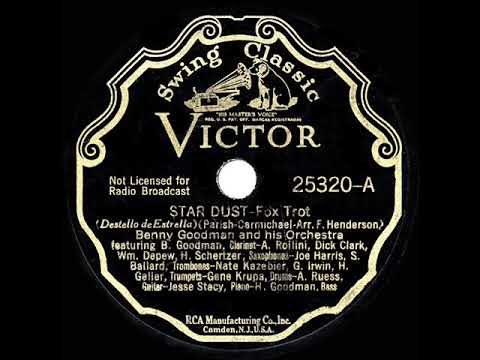 Tommy Dorsey And His Orchestra — 1936 HITS ARCHIVE: Stardust - Benny Goodman (instrumental)