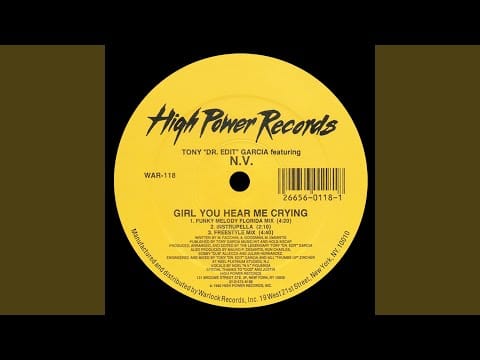 Tony Garcia — Girl You Hear Me Crying (Funky Melody Florida Mix)