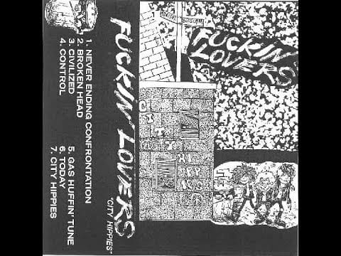 Fuckin' Lovers — Fuckin' Lovers - City Hippies Tape (2019)
