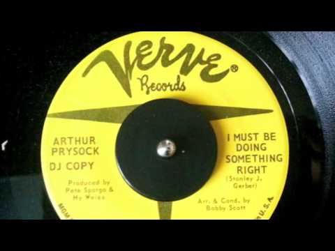 Arthur Prysock — ARTHUR PRYSOCK - I MUST BE DOING SOMETHING RIGHT - Verve