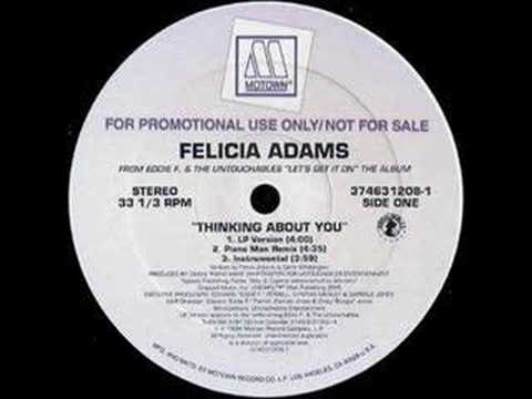 Felicia Adams — Felicia Adams - Thinking About You