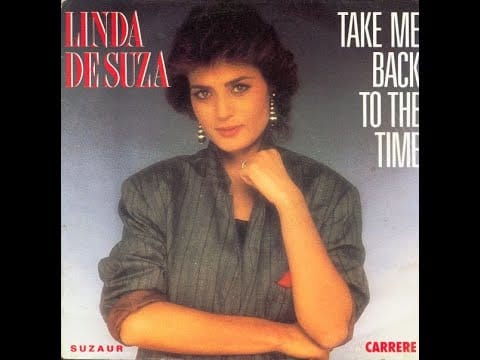 Linda De Suza — LINDA DE SUZA - Take me back to the time (Comme tous les gens qui s'aiment) (45T - 1986)