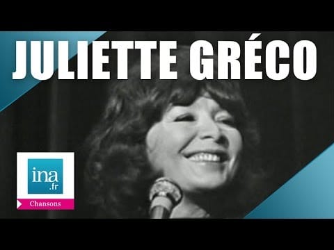 Juliette Gréco — Juliette Gréco "Un petit poisson, un petit oiseau" | Archive INA