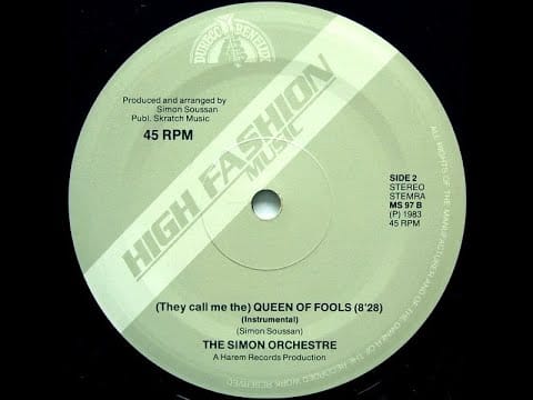 Jessica Williams — The Simon Orchestra – (They Call Me The) Queen Of Fools (Instrumental)