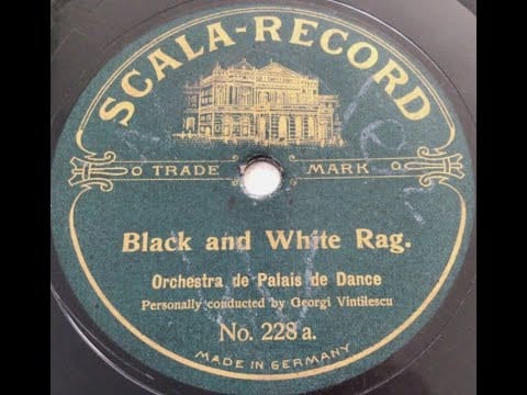 Herbert L. Clarke — "Black And White Rag" Victor Orchestra, Victor 16350 (1909) George Botsford ragtime classic cakewalk