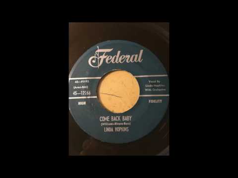 Linda Hopkins — Linda Hopkins - Come Back Baby bw I'm Going to Cry You Right Out of My Mind