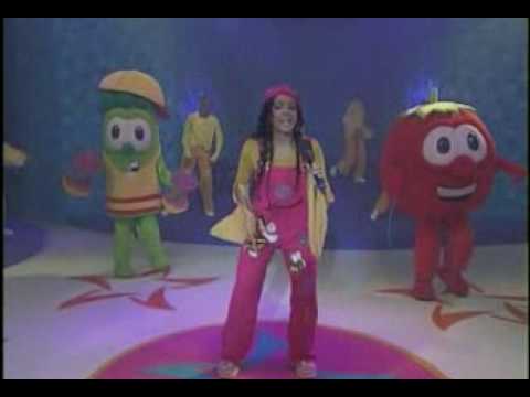 Veggietales — "Cristina Mel & Os Vegetais" - Perna, dedo, mão (Ao vivo)
