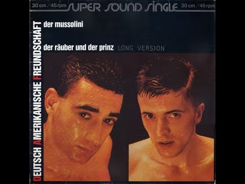 Deutsch Amerikanische Freundschaft — Deutsch Amerikanische Freundschaft - Der Räuber und der Prinz - 1981 - EBM / Industrial