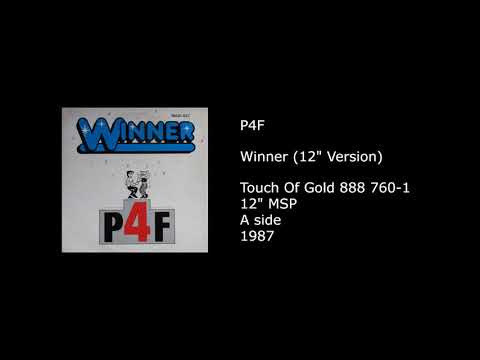 P4F — P4F - Winner (12'' Version) - 1987