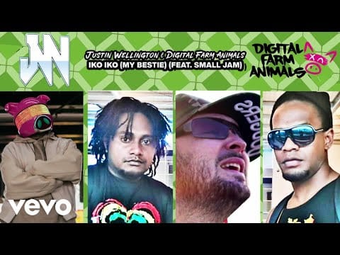 Justin Wellington — Justin Wellington, Digital Farm Animals - Iko Iko (My Bestie) (Audio) ft. Small Jam