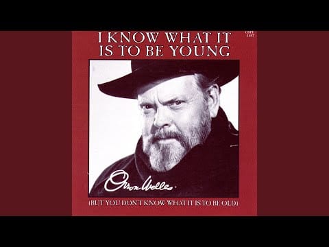 Orson Welles — Love is a Lovely Word