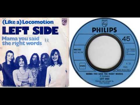 Left Side — Left Side - Mama You Said The Right Words [1973 Glam Rock / Nederbeat. Netherlands]