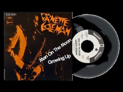 Ornette Coleman — Ornette Coleman - Man On The Moon (single, 1969)