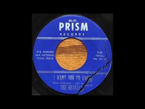 The Revells (6) — The Revells - I Want You To Know (Texas echoey garage pop 45)