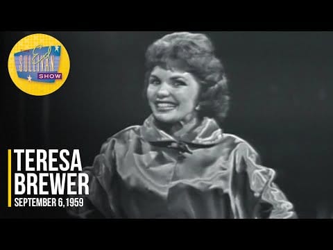 Teresa Brewer — Teresa Brewer "Diamonds Are A Girl's Best Friend" on The Ed Sullivan Show, September 6, 1959