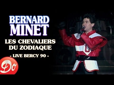Bernard Minet — Bernard Minet - Les chevaliers du zodiaque | BERCY 1990